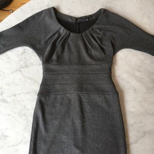 BANANA REPUBLIC Scoop neck dress fitted stretch